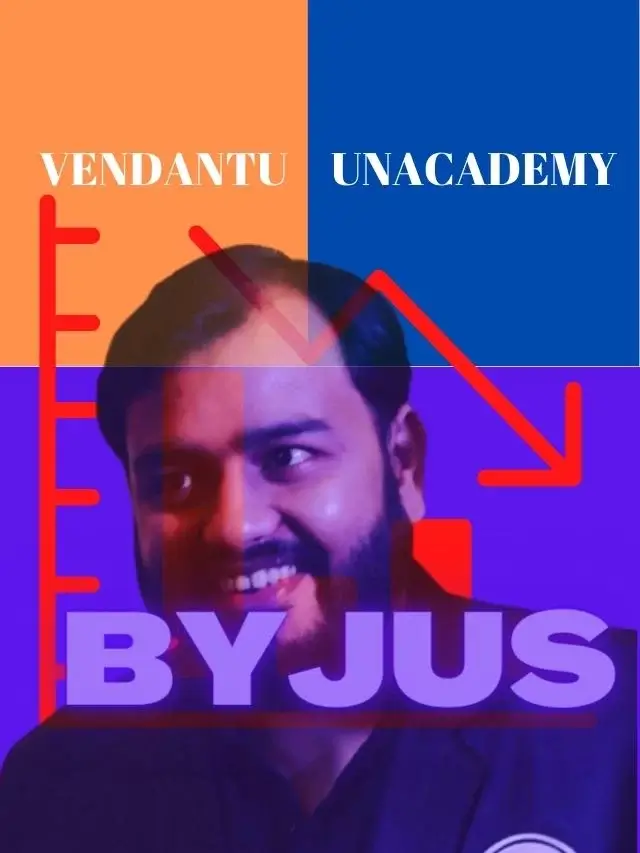 Byjus VS Unacademy VS Physics Wallah VS Vendantu