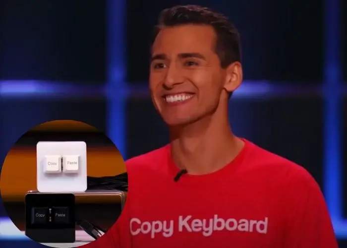 Read more about the article This guy invented the Copy&Paste keyboard Button in Shark Tank US